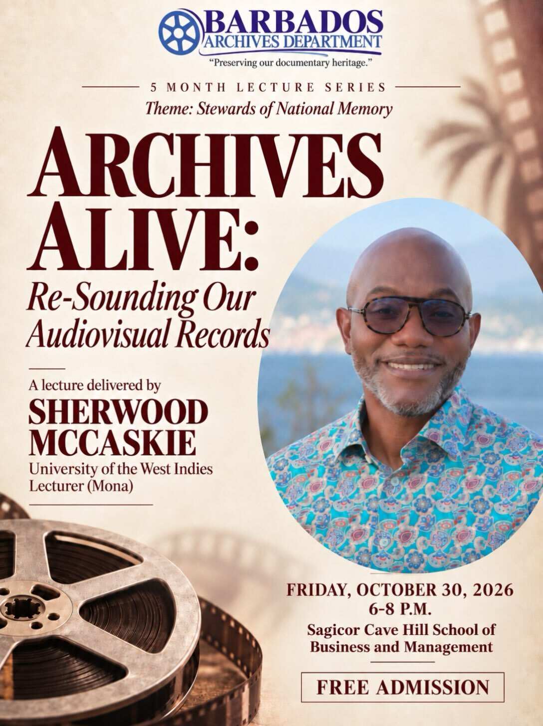 Archives Alive: Re-Sounding Our Audiovisual Records flyer