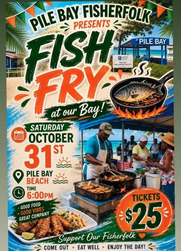 Fish Fry at Pile Bay flyer