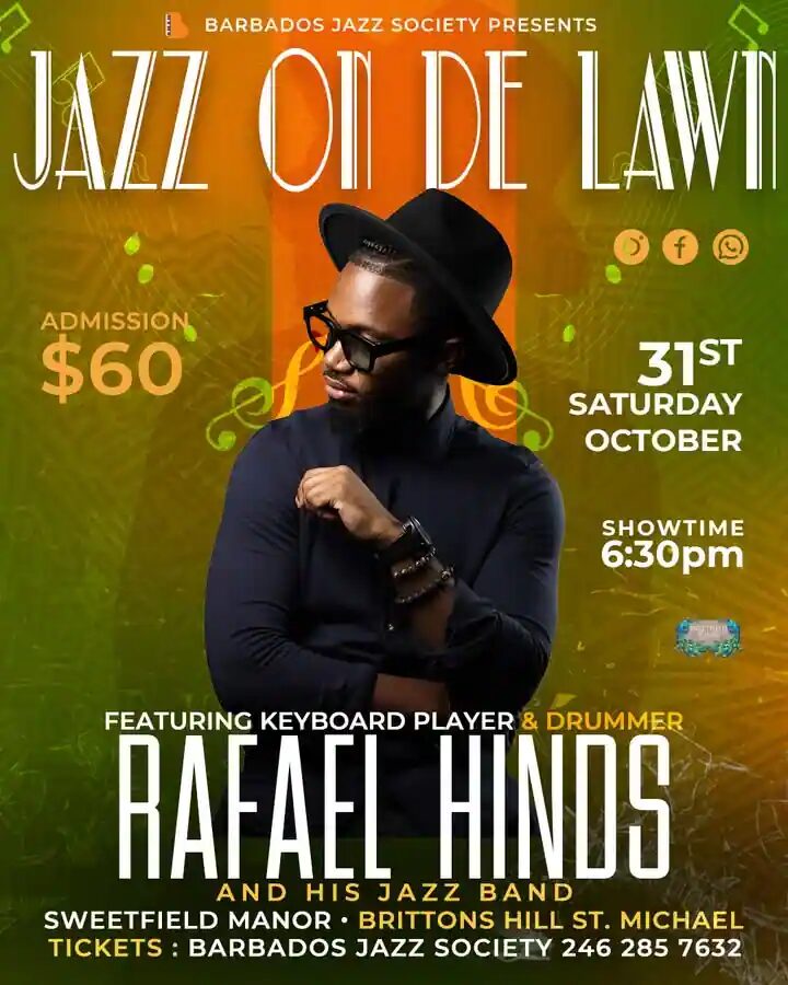 Jazz on the Lawn: Rafael Hinds and His Jazz Band flyer