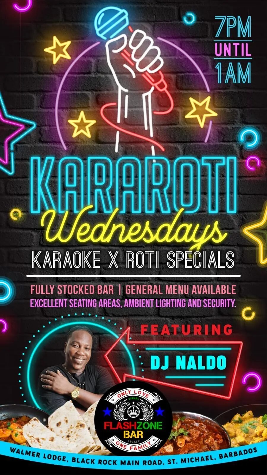 Kararoti Wednesdays at Flash Zone (Every Wednesday) flyer