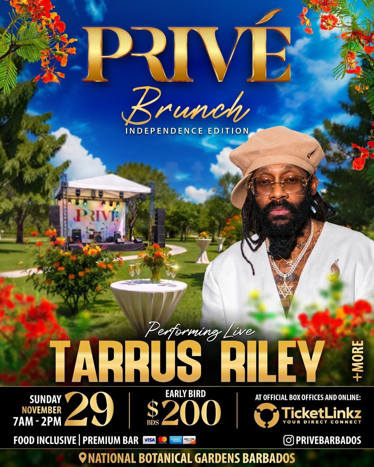 Privé Brunch Party: Independence Edition flyer