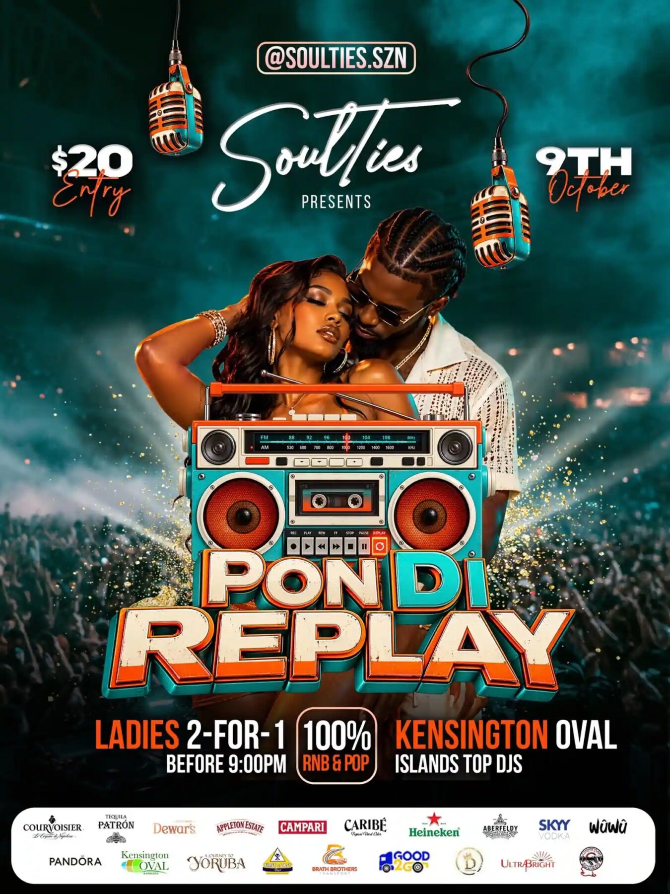 Soul Ties: Pon Di Replay (Every Friday) flyer